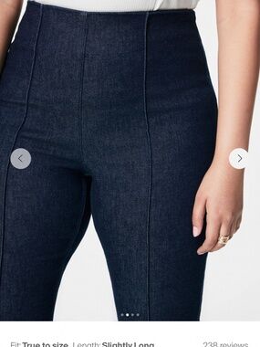 Spanx Zero Waistband Micro Flare Jeans